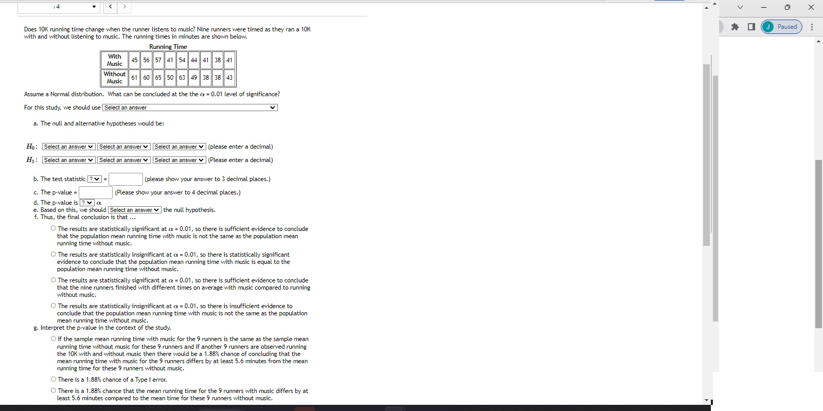 V X Does 10K running time change when the runner listens