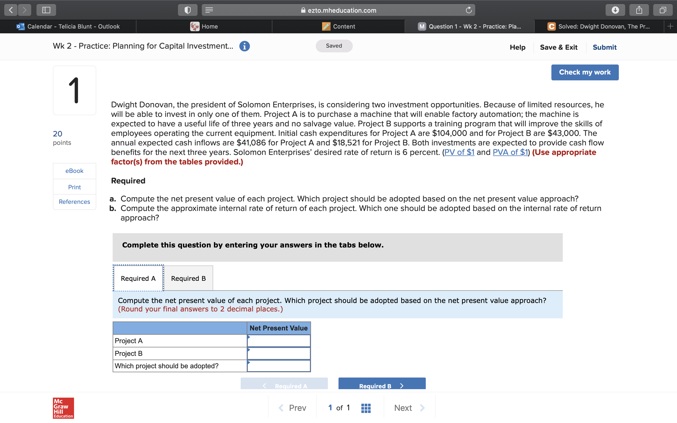  Please answer both questions please thanks :) eztomheducationcom C M Question