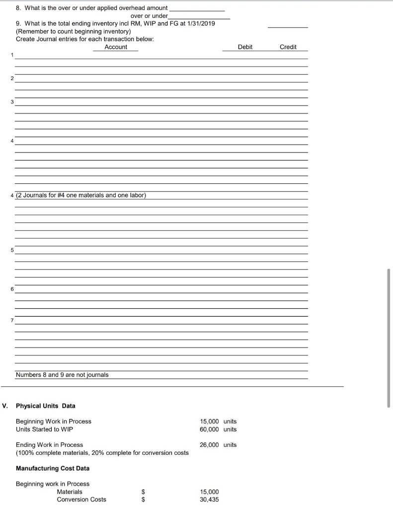 need help figuring this page out 8. What is the over or