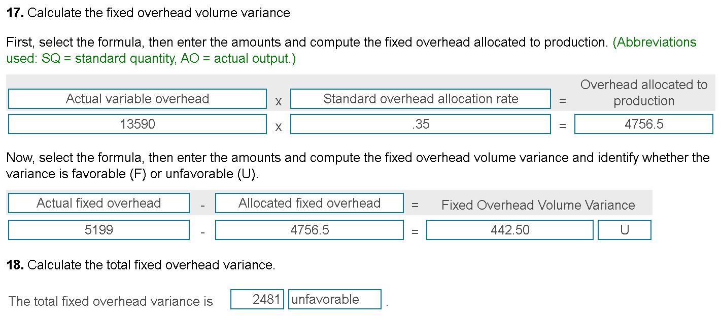 gathered the following additional?data: Variable overhead cost standard Direct labor efficiency standard