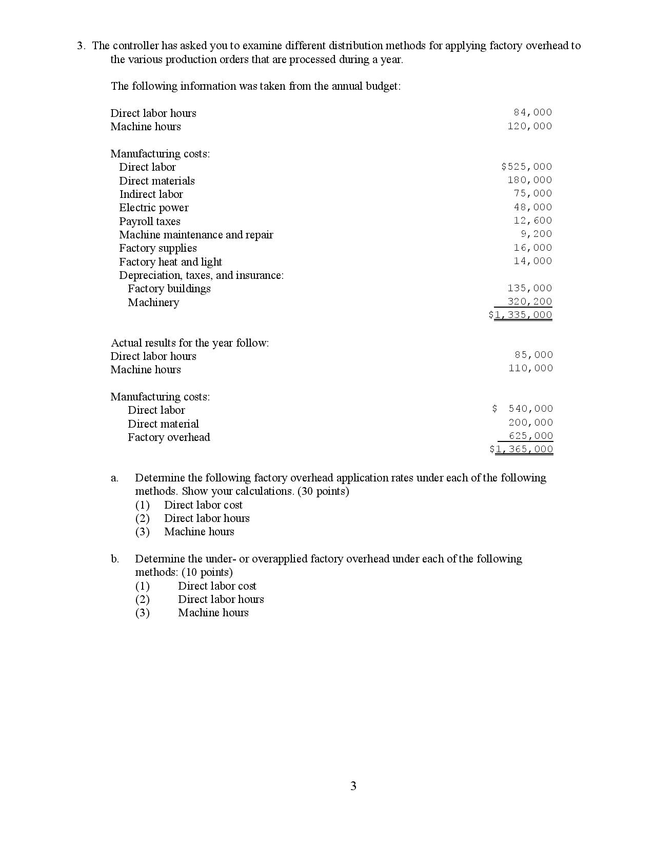 the full credits. If you fill in just the blanks, you get