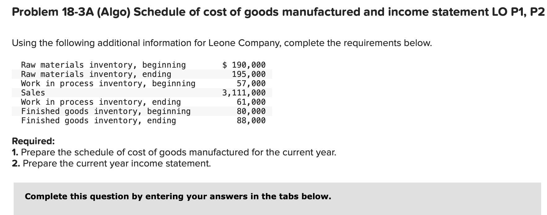 The following year-end information is taken from the December 31 adjusted trial