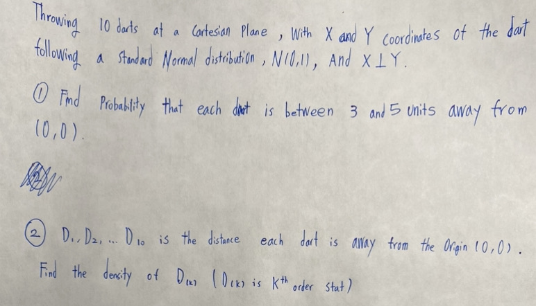 I don't understand how I should approach this problem from part(1). Please