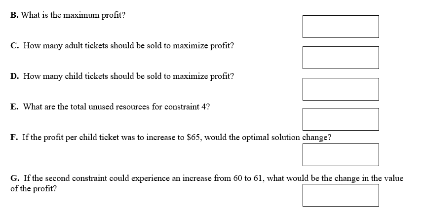 the intention was to maximize profit. X1 represented the number of adult