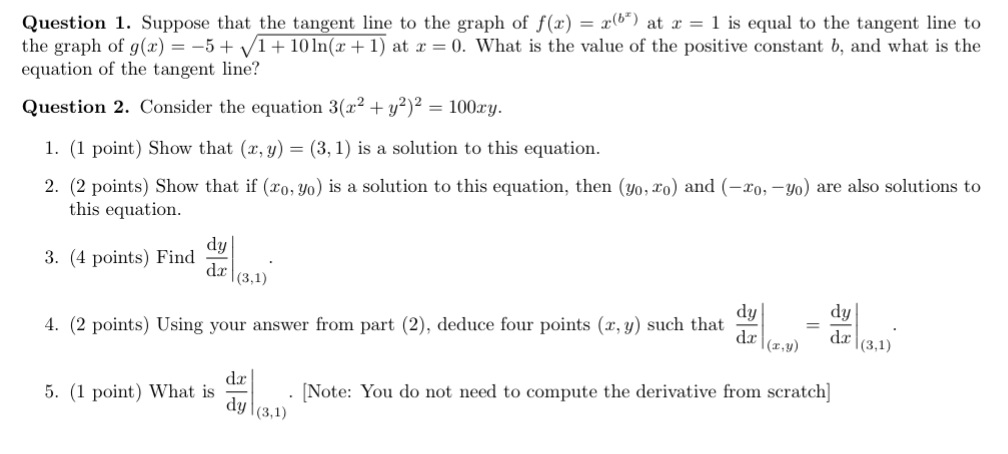Please explain your answer. You may skip Question 2 part 4 (not