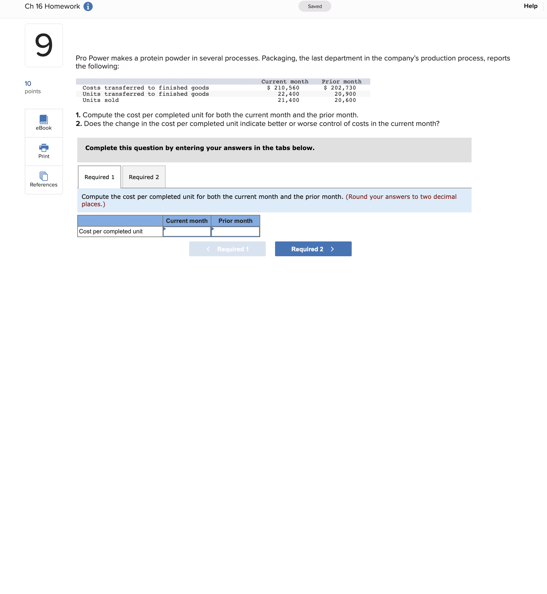 2 [The following information applies to the questions displayed below] The rst