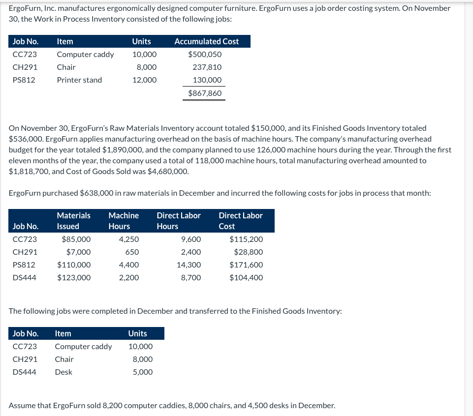 Need help walking through the calculations for this problem. Please don't just