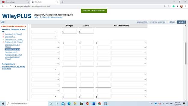 actual selling expenses incurred in March 2020 by Fallon Company are as