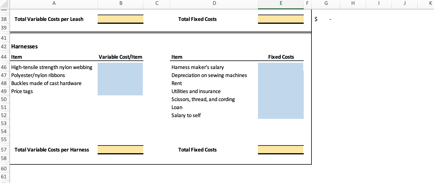 costs for your business. The total square footage for the sewing rooms