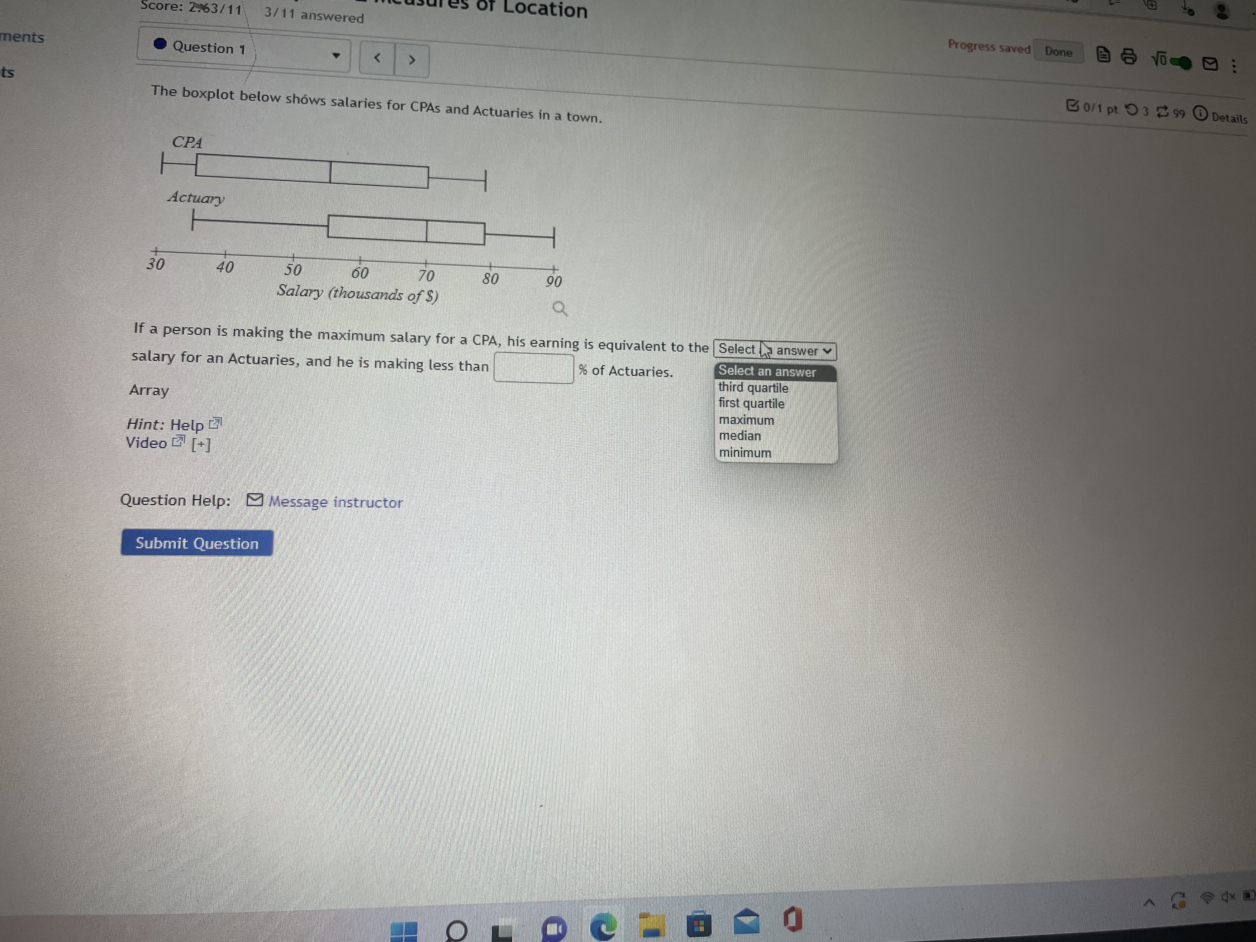How much more? $ Hint: Help Video ) [+] Question Help: Message