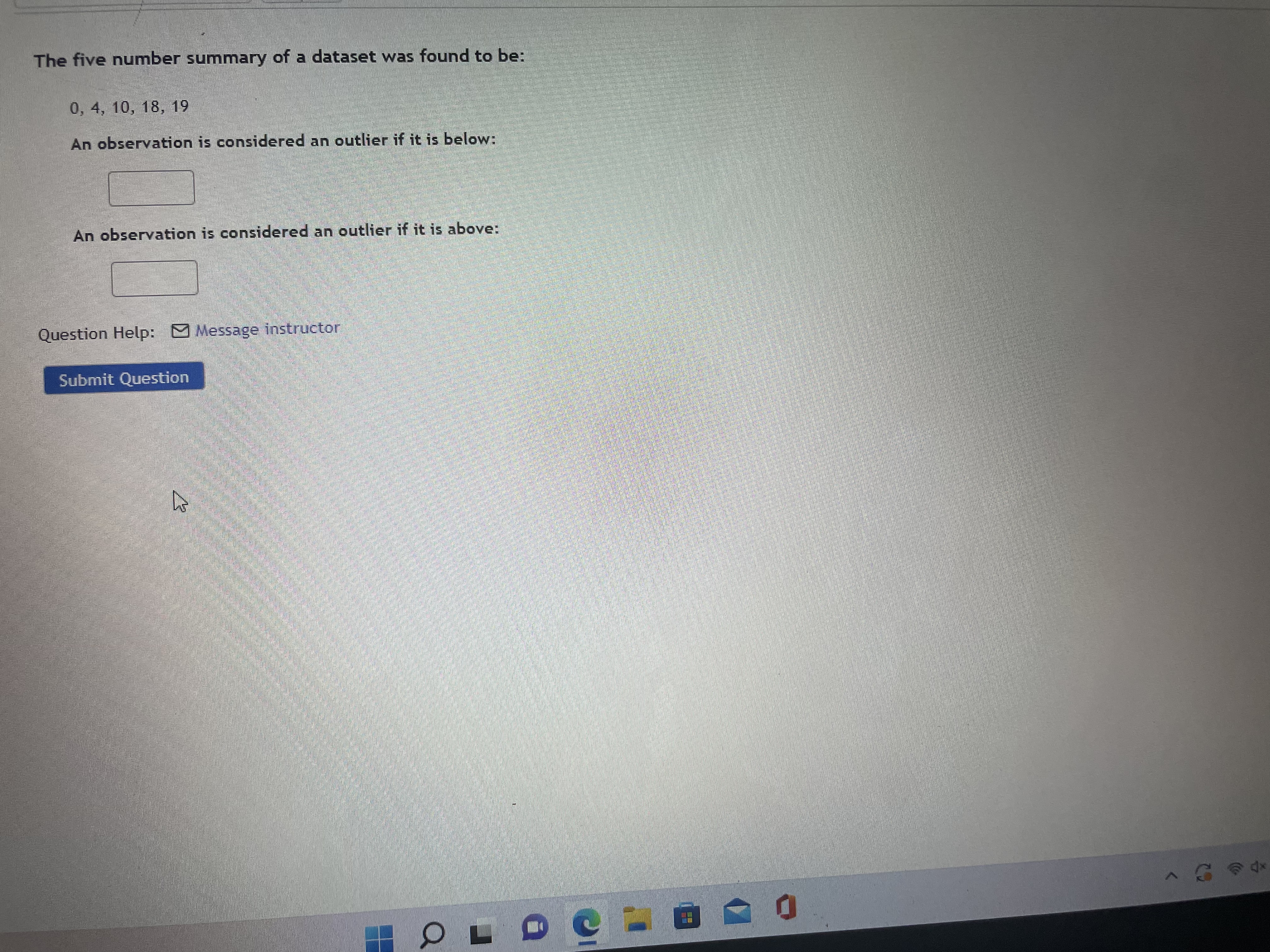 instructor Submit Question OLOCHBRO0/1 pt 9 3 2 99 @ The following