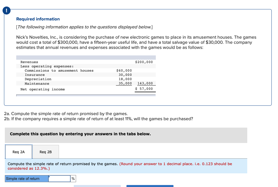 Cannot Solve 0 Required information [The folio wing information applies to the