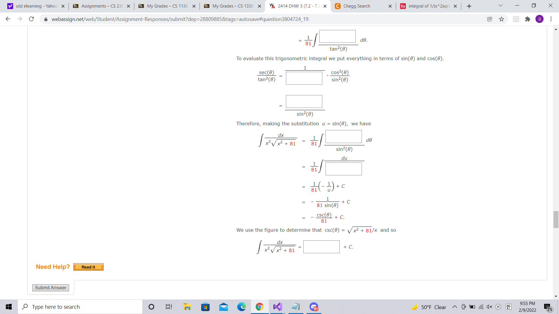 x Bb My Grades - CS 1136. x Bb My Grades -