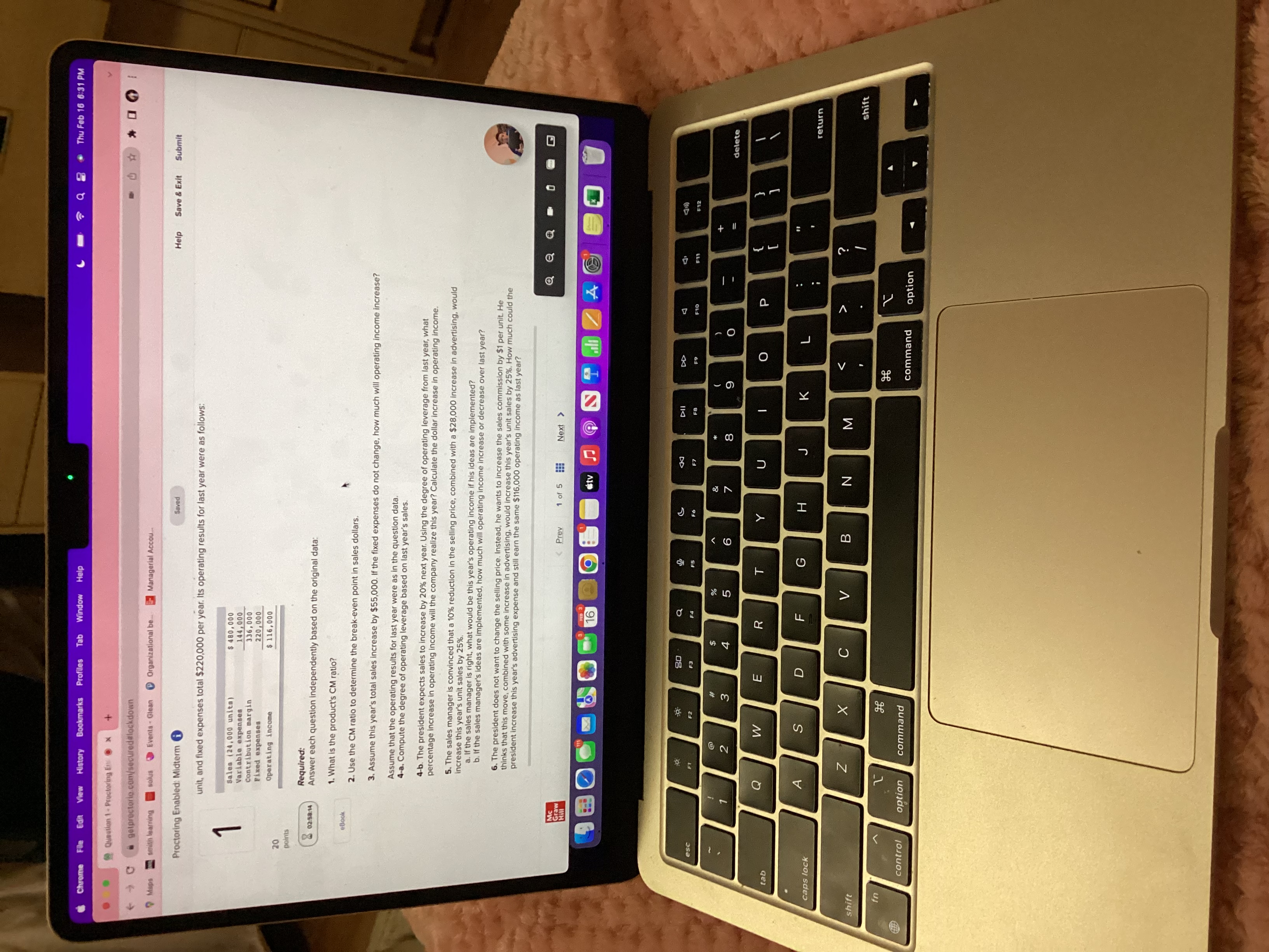 Chrome File Edit View History Bookmarks Profiles Tab Window Help L
