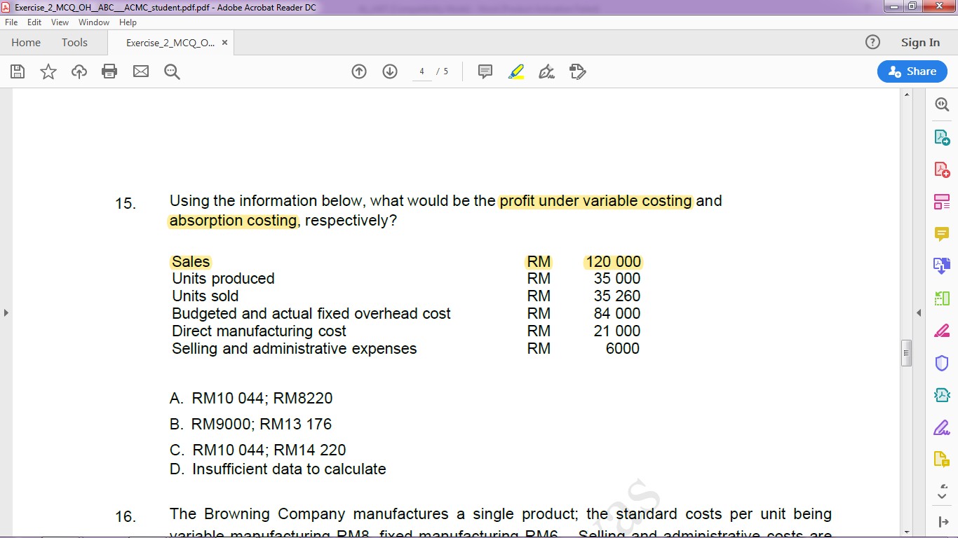  Exercise_2_MCQ_OH_ABC_ACMC_student.pdf.pdf - Adobe Acrobat Reader DC O X File Edit View