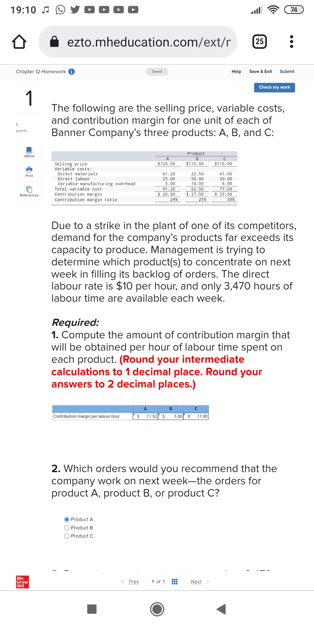 I want to know the answer for Part 3 only 19:1onrgyuuun .nl''-