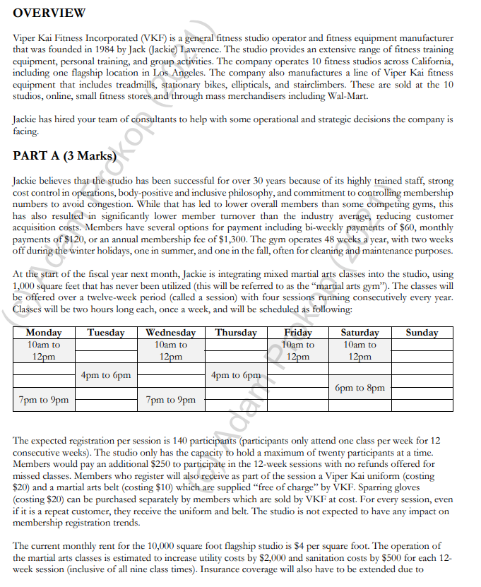 Please answer by explaining it with the calculations, not with excel sheet.