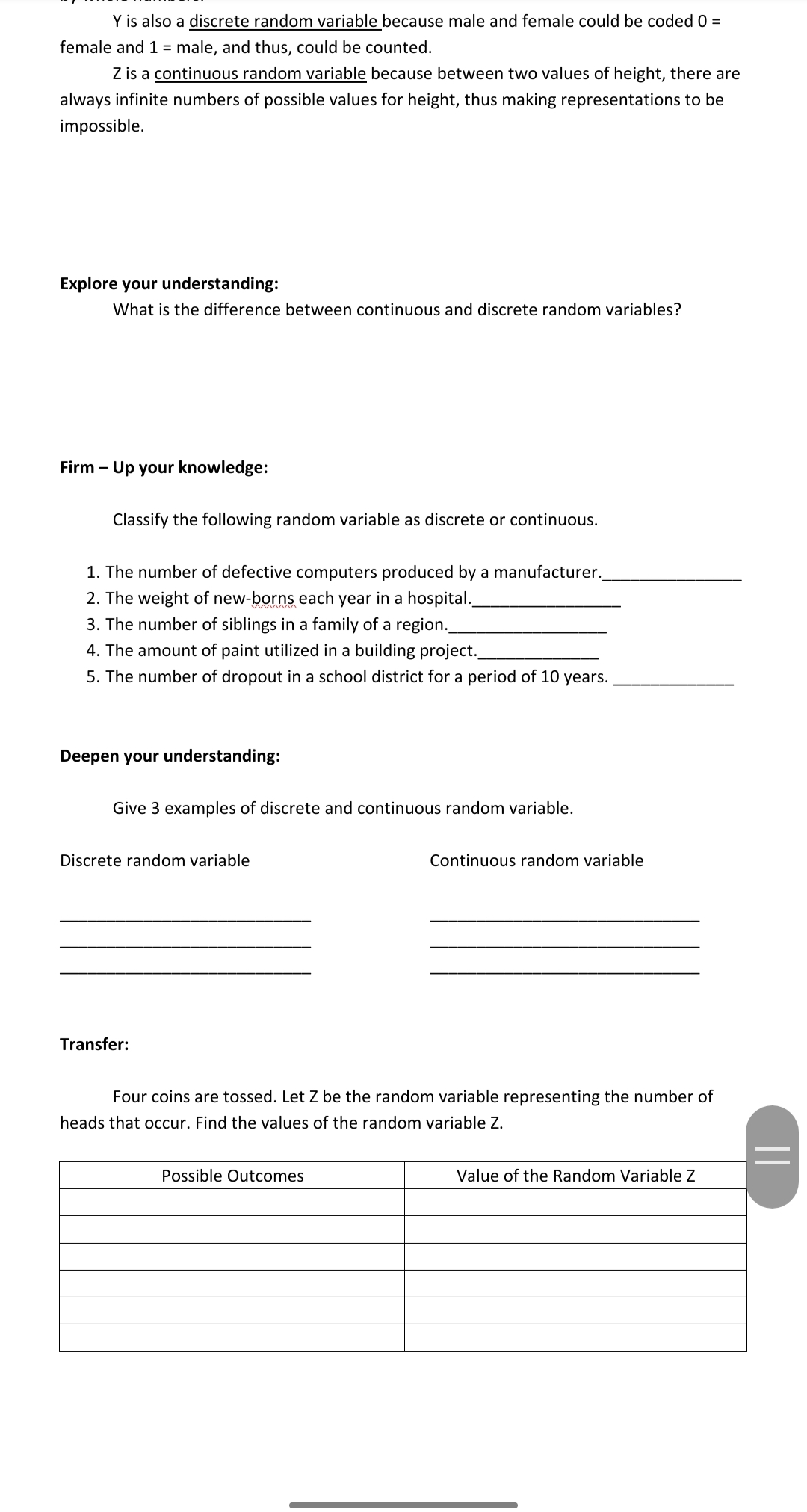 oftentimes concerned with every detail of the outcomes. We are usually interested