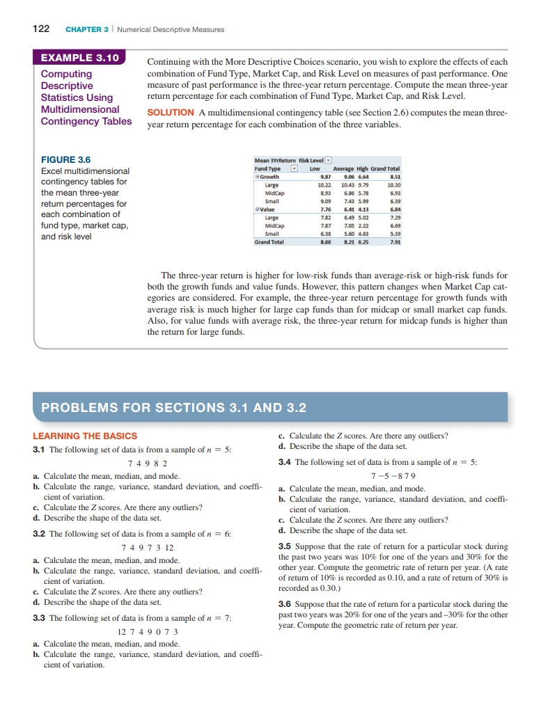 Can you help me with problem 3.2? 122 CHAPTER 3 | Numerical