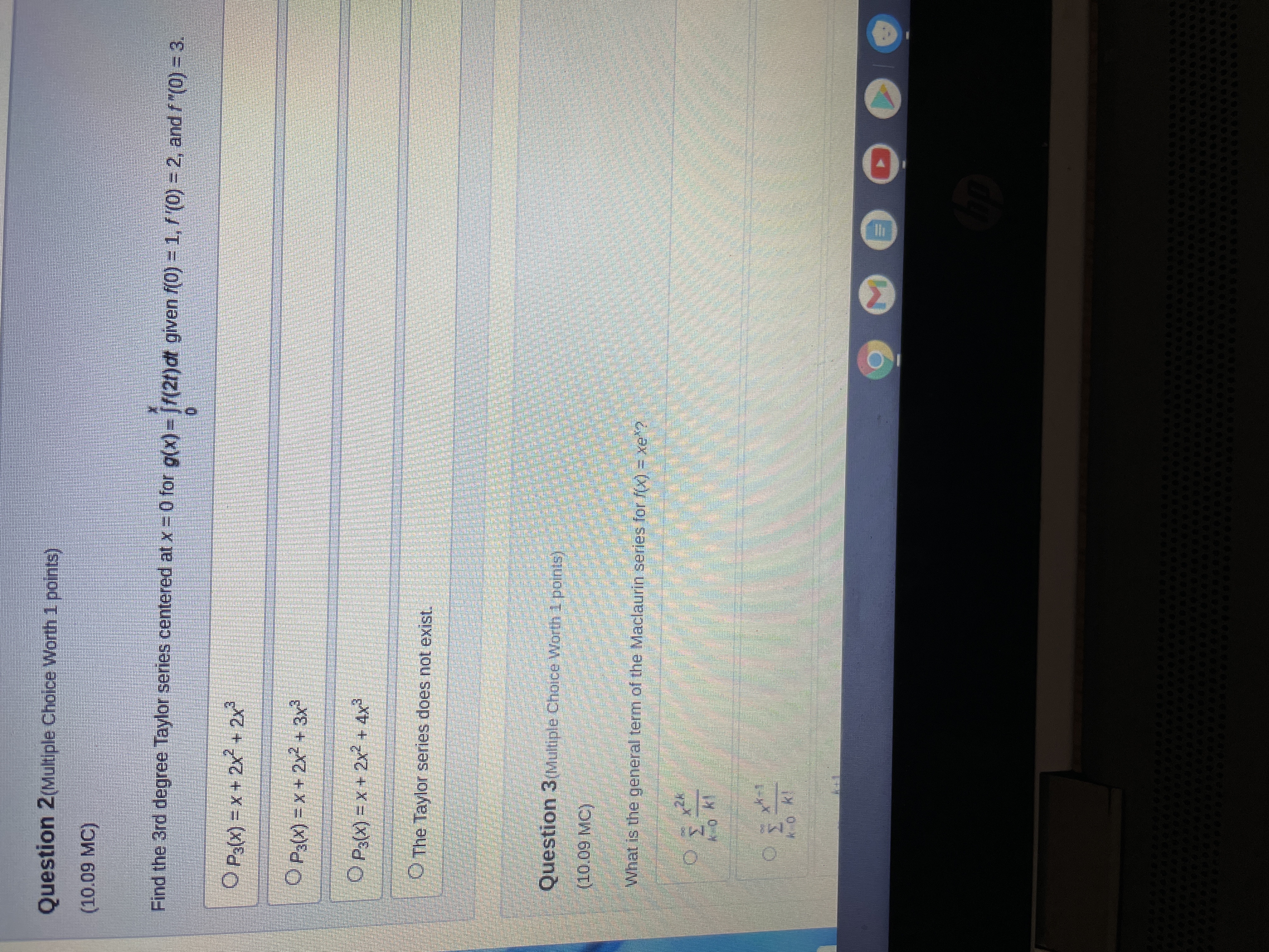 0 for g(x) - [/(21)of given /(0) = 1. / '(0) =