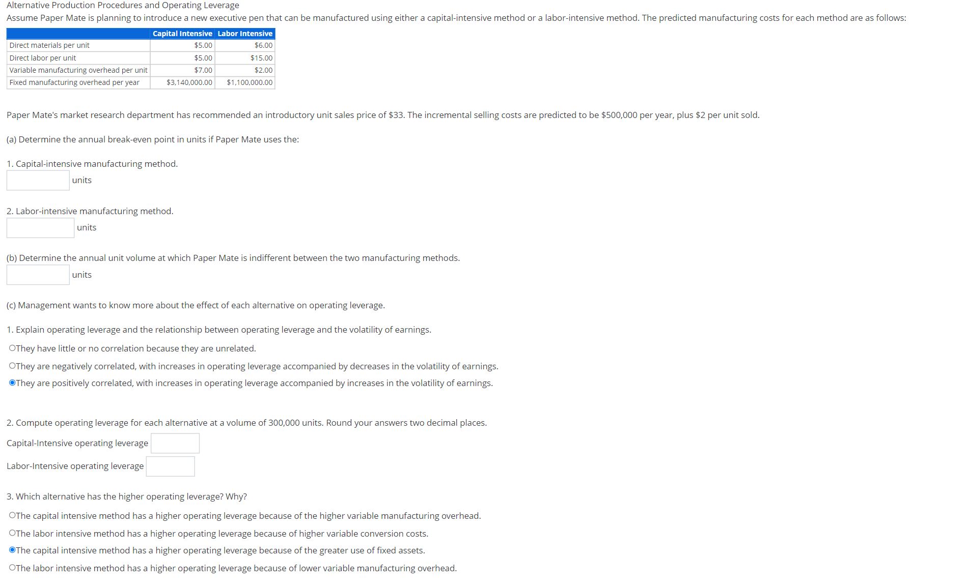 please show work and circle answer... Ignore the answer i have for