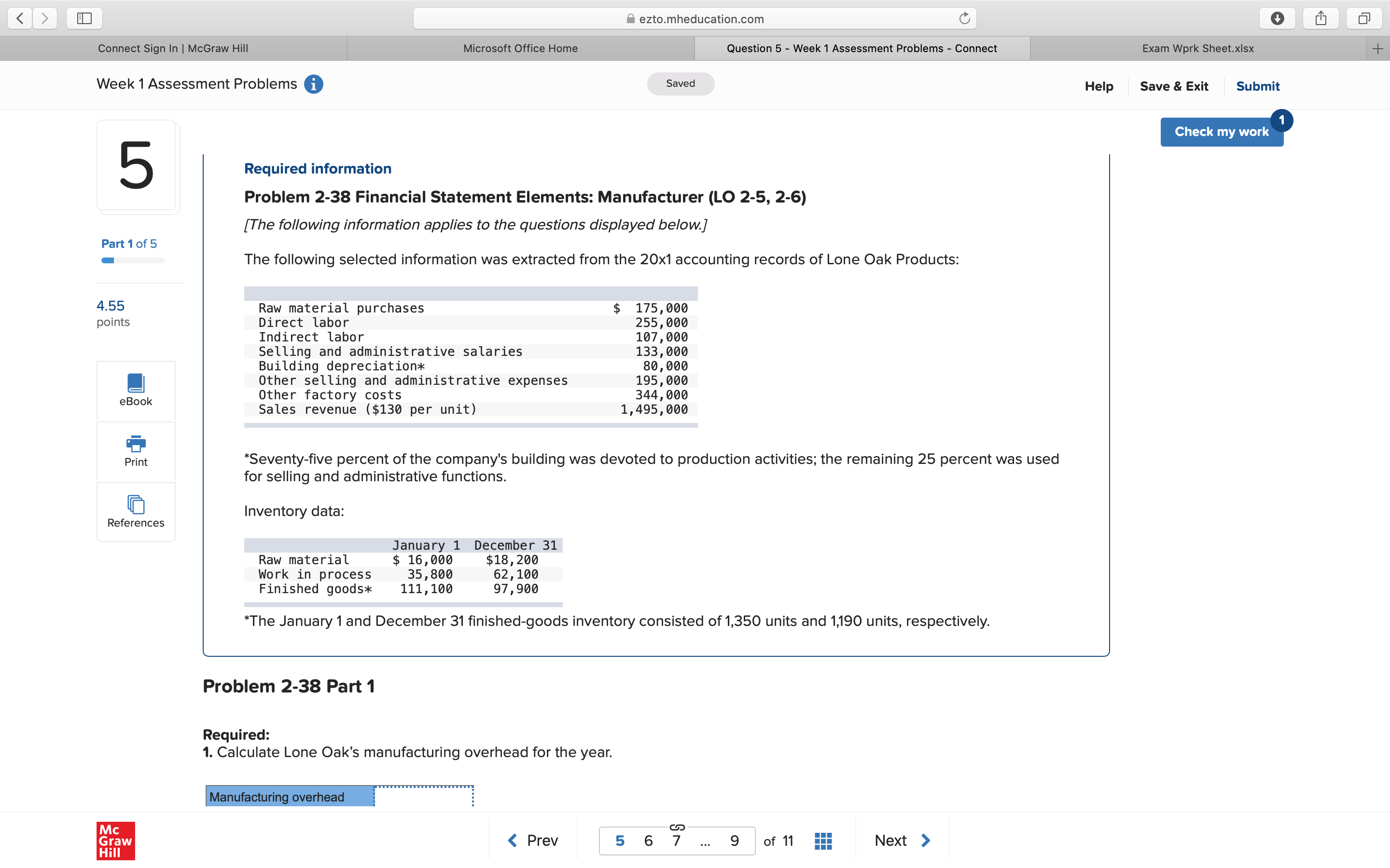 \\ = / eztomheducationcom Cl 0 r l Week 1 Assessment