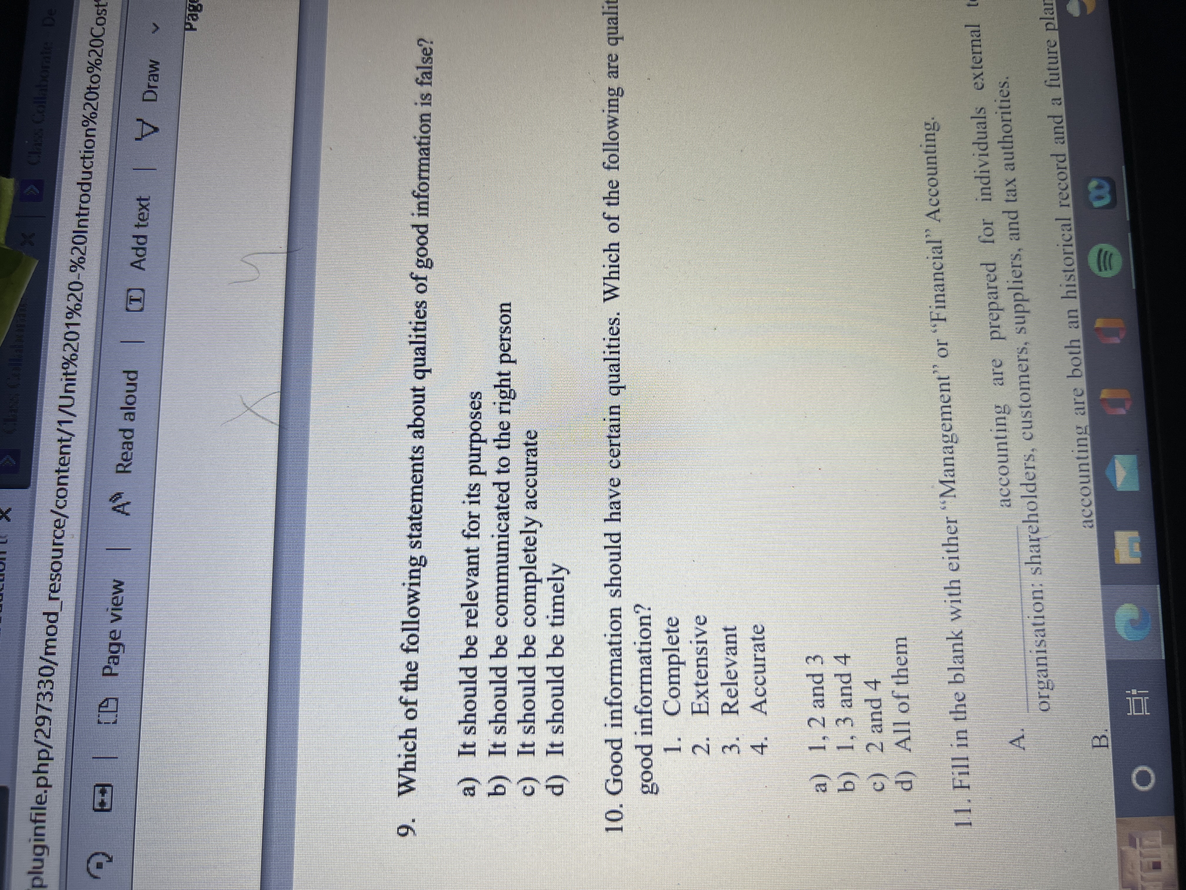 Chiis Collaborate De pluginfile.php/297330/mod_resource/content/1/Unit%201%20-%20Introduction%20to%20Cost ED Page view A Read aloud [T