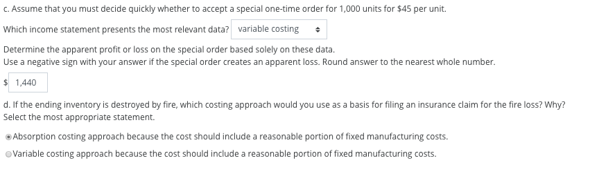 $4,500,000 Production costs (80,000 units) Direct material 1,320,000 Direct labor 1,080,000 Manufacturing