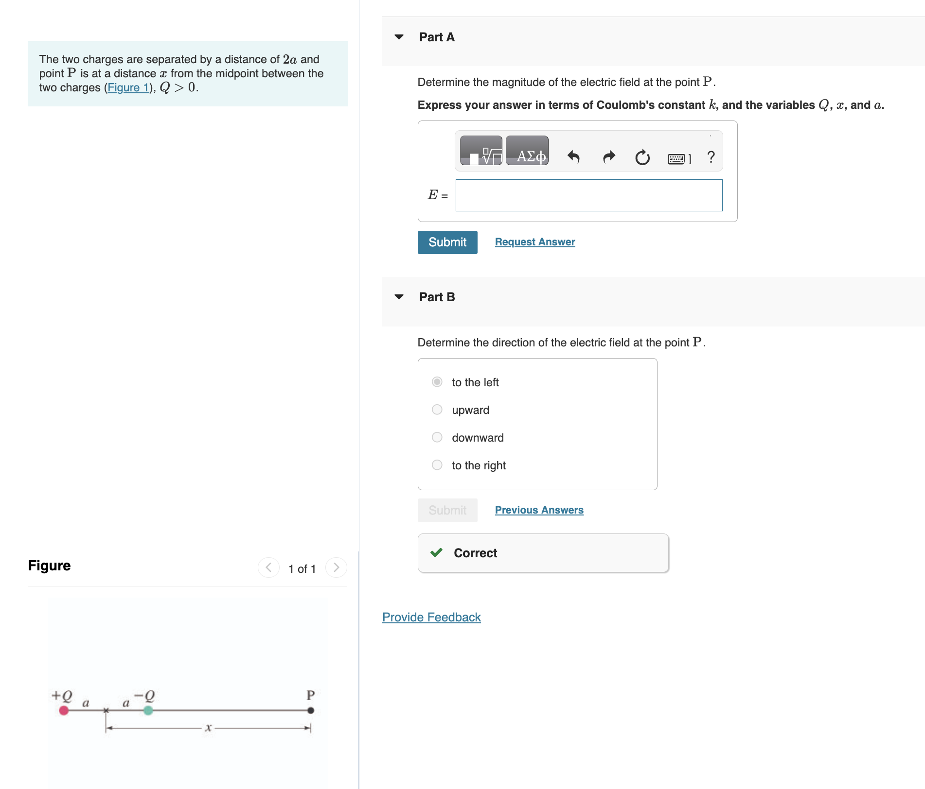 pcint(s). Express your answer using two significant figures. If there is more