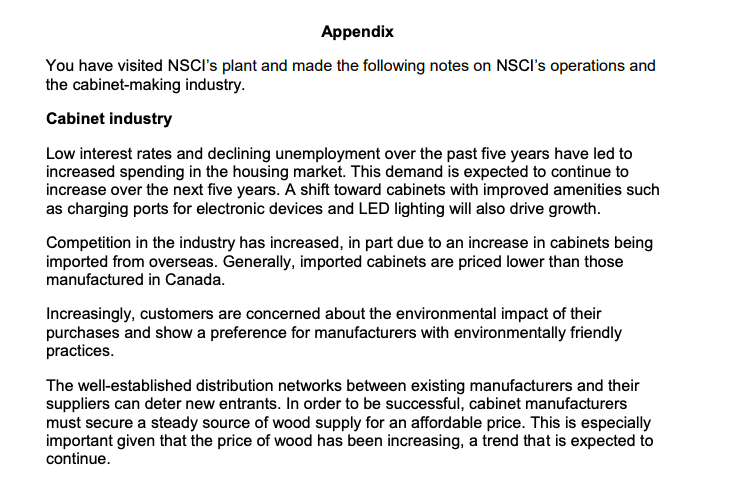 North Shore Cabinets Inc. (NSCI) is a manufacturer and installer of kitchen