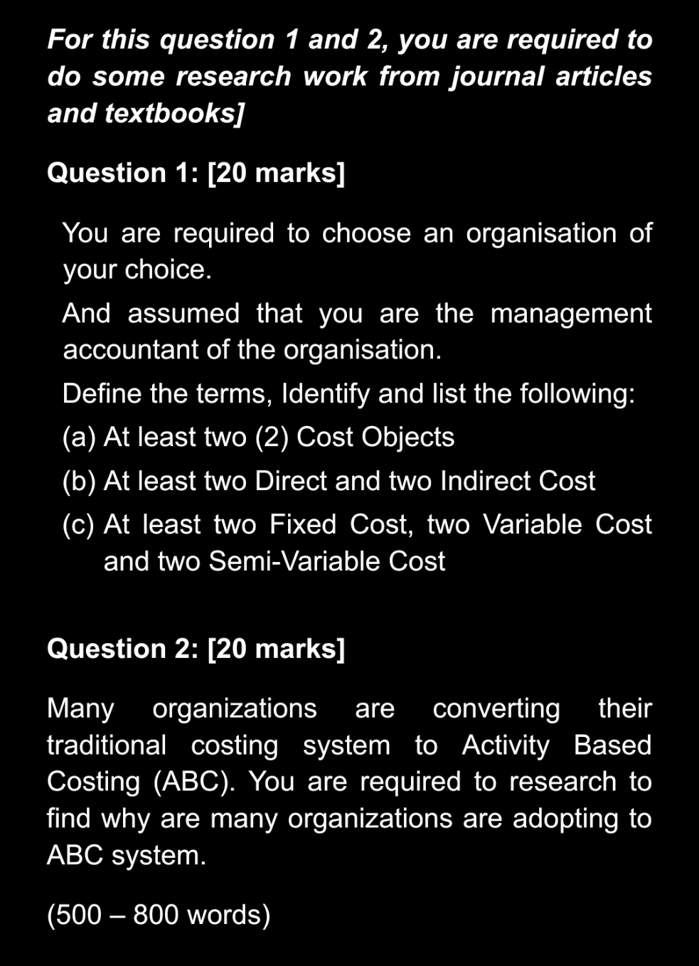 pls help to answer both questions For this question 1 and 2,