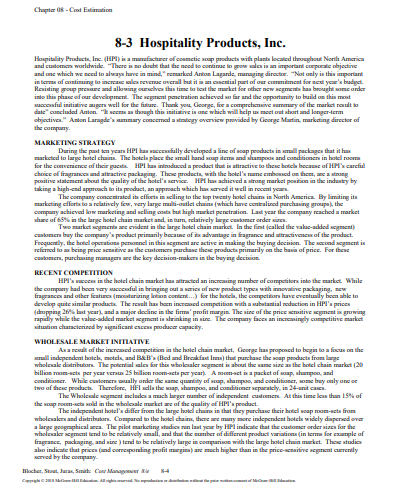 Using the data in Table 1, explain how you would use appropriate