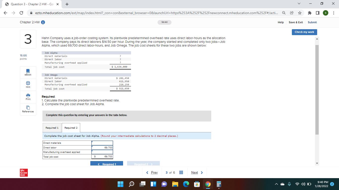  Question 3 - Chapter 2 HW - Cor X + V