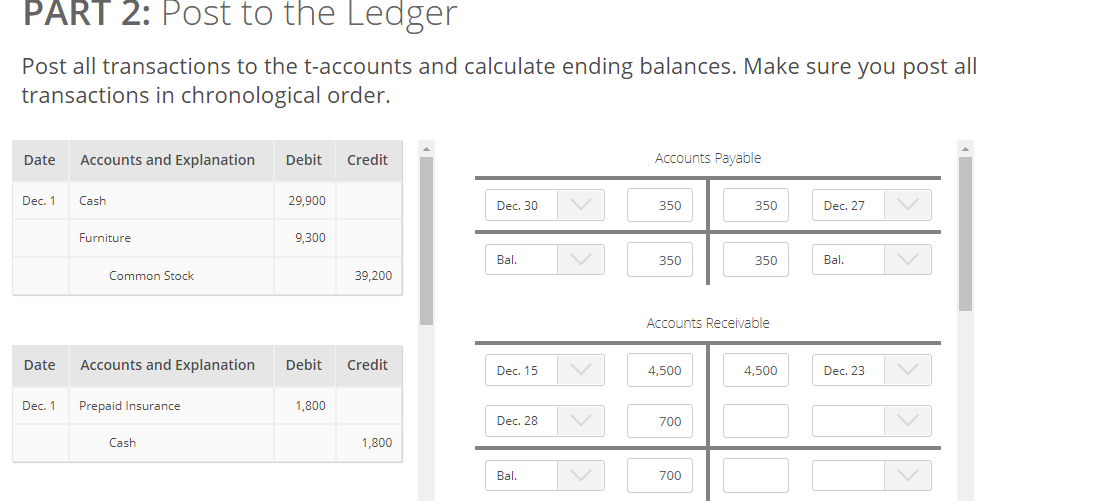Please help me fill in the rest PART 2: Post to the