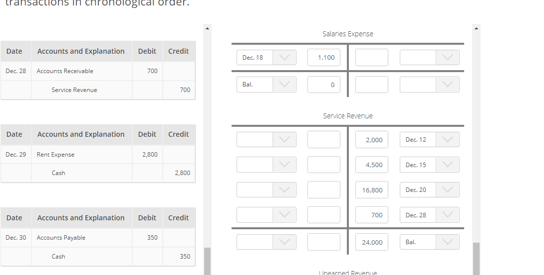 350 Dec. 27 Furniture 9,300 Bal. V 350 350 Bal. V Common