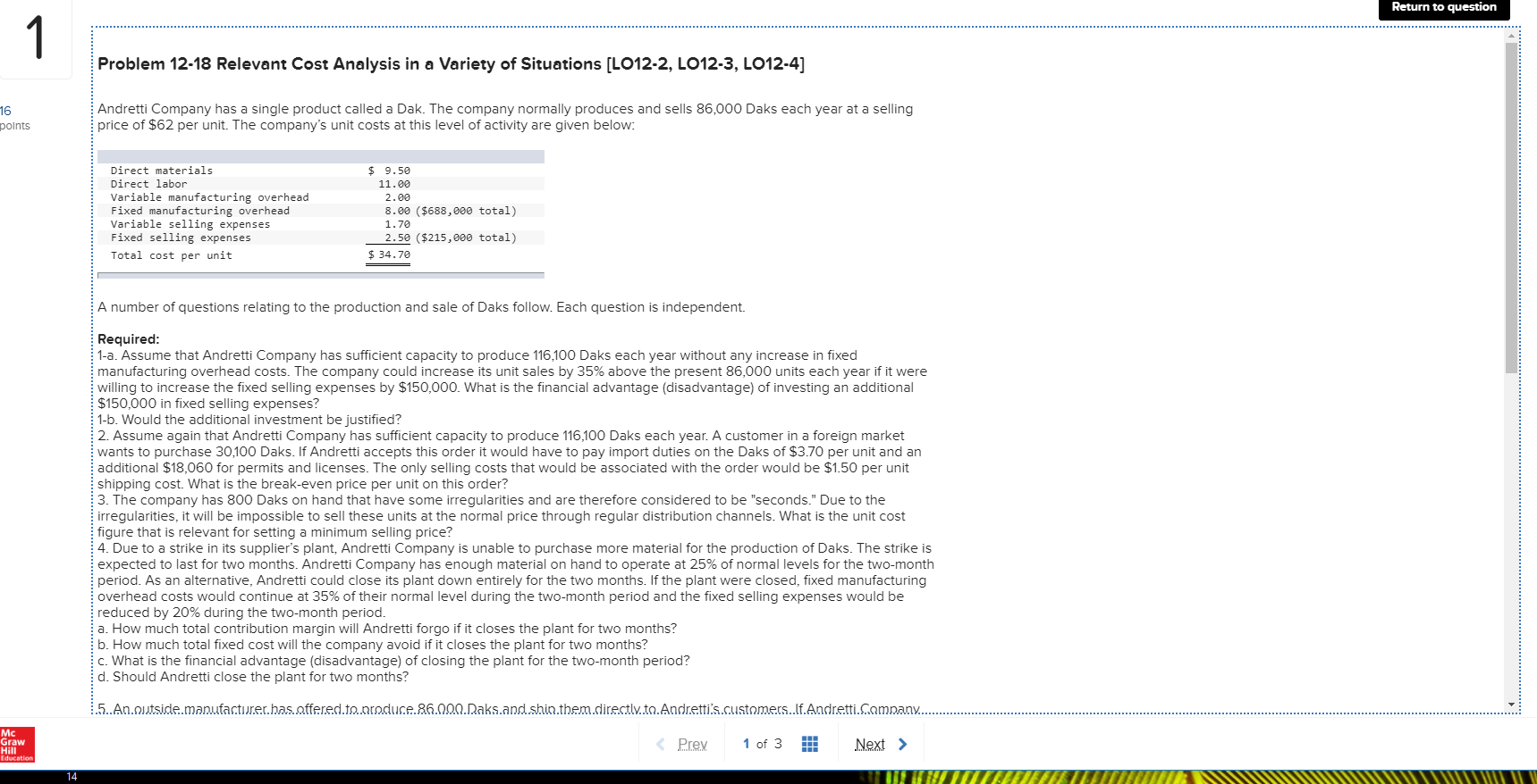 that it should compare to the price quoted by the outside lanufacturer?