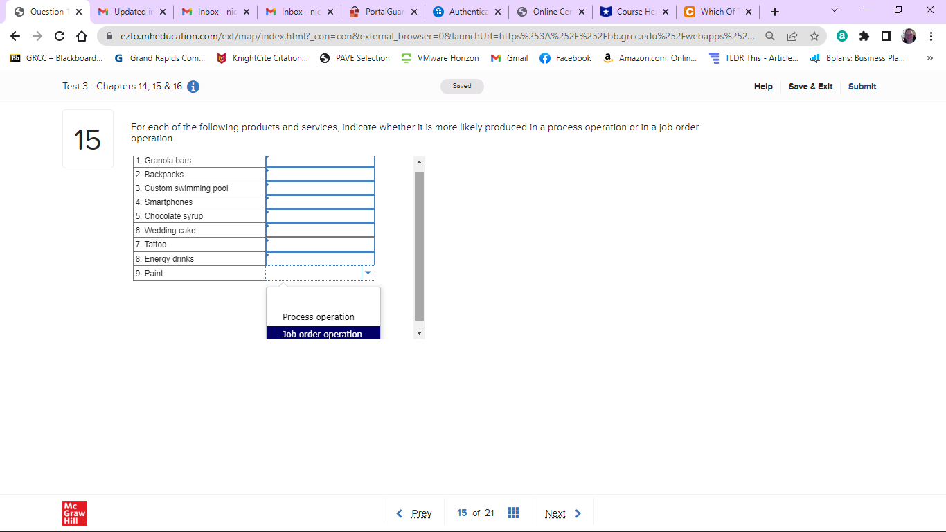  Question 1 x M Updated ir X M Inbox - nic