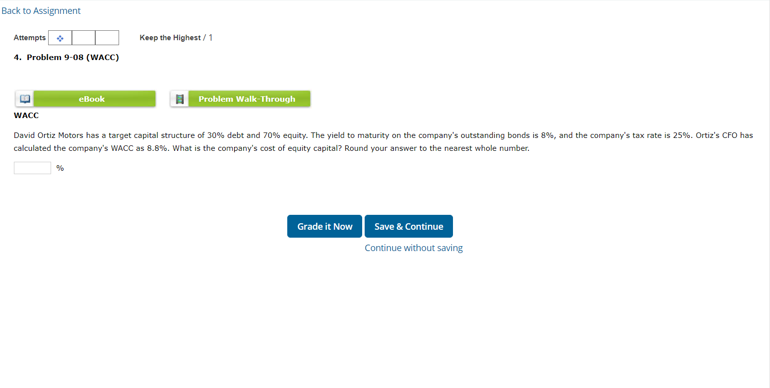 Back to Assignment Attempts Keep the Highest / 1 4. Problem