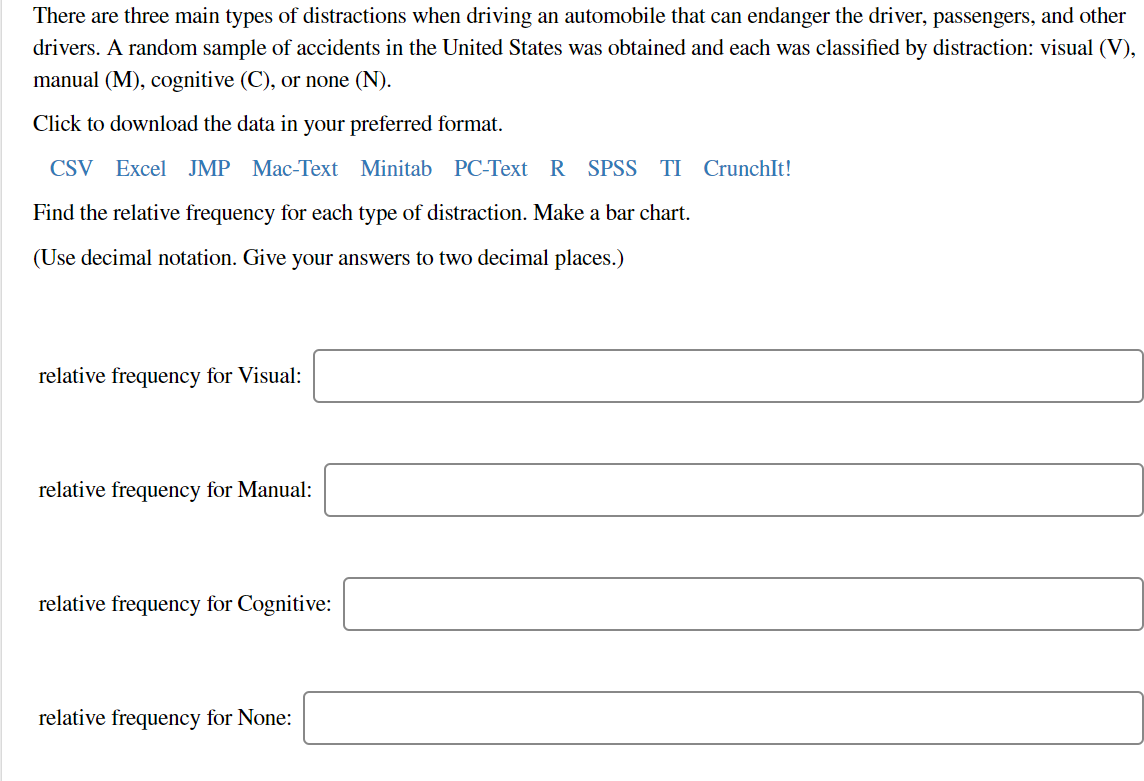 the amount of sand (in tons) used on roads during winters in