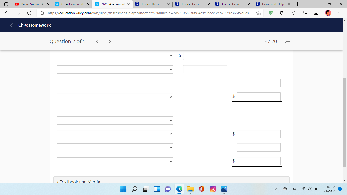 NWP Assessment X Course Hero X *Course Hero * *Course Hero X