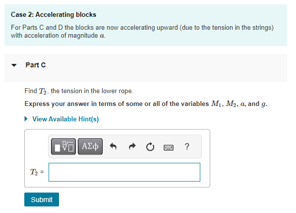 terms of some or all of the variables M1, M2, and g.