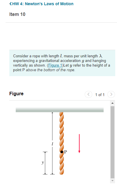 tension in the upper rope. Express your answer in terms of some