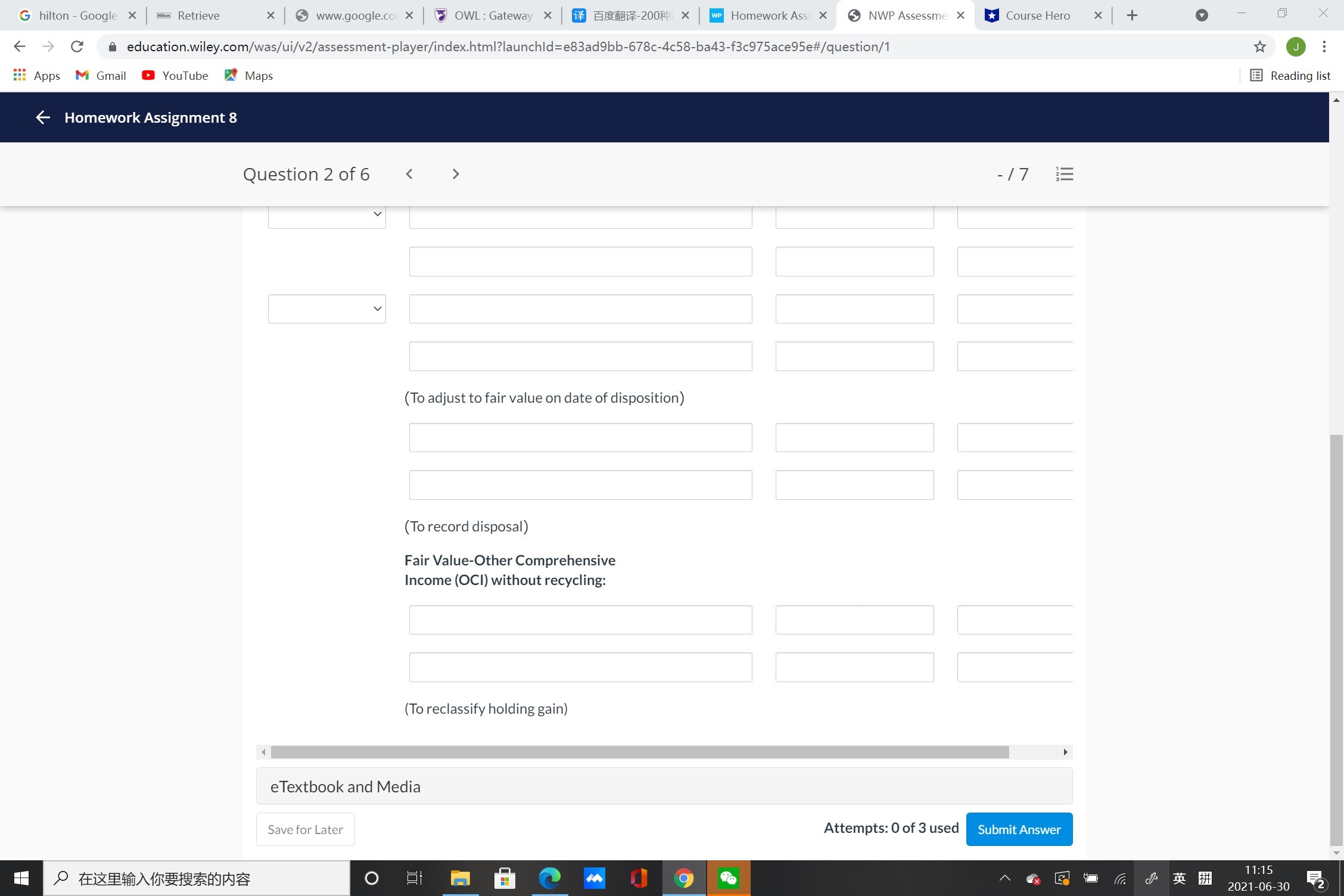 x OWL : Gateway X i mi-2001 X WP Homework Assi X
