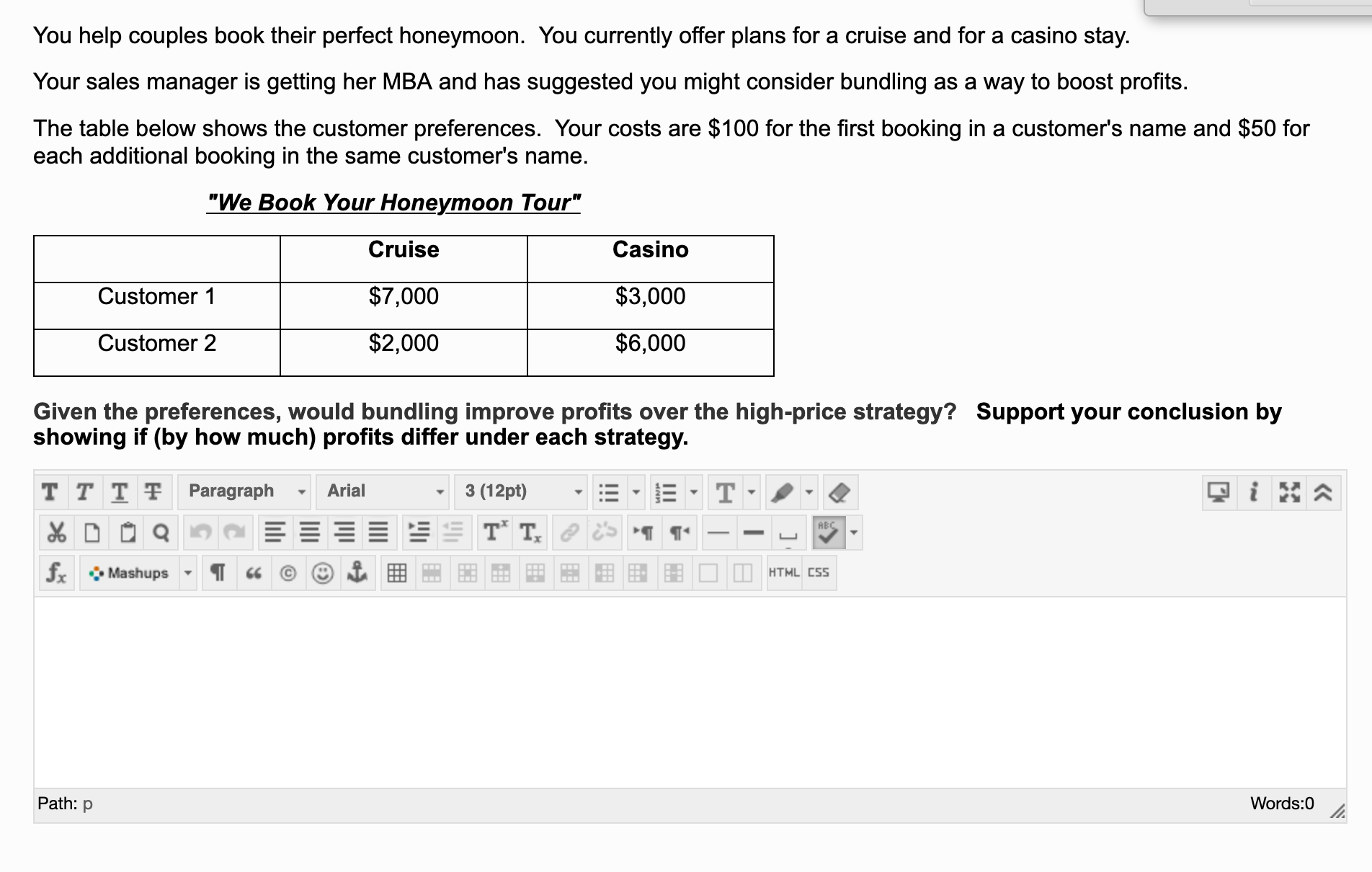 I would like an explanation on this You help couples book their