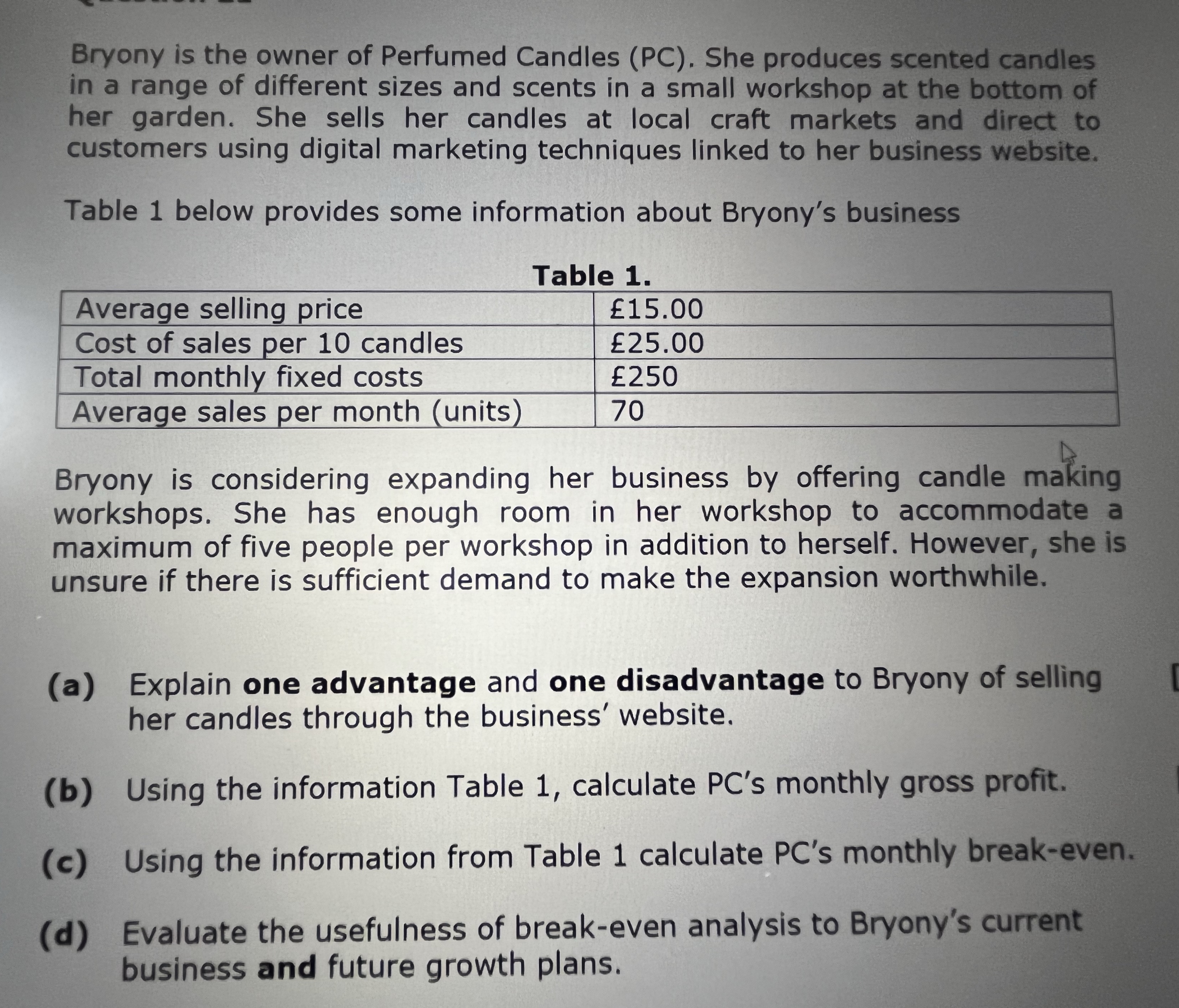 I don't know how to doThanks for your help Bryony is the