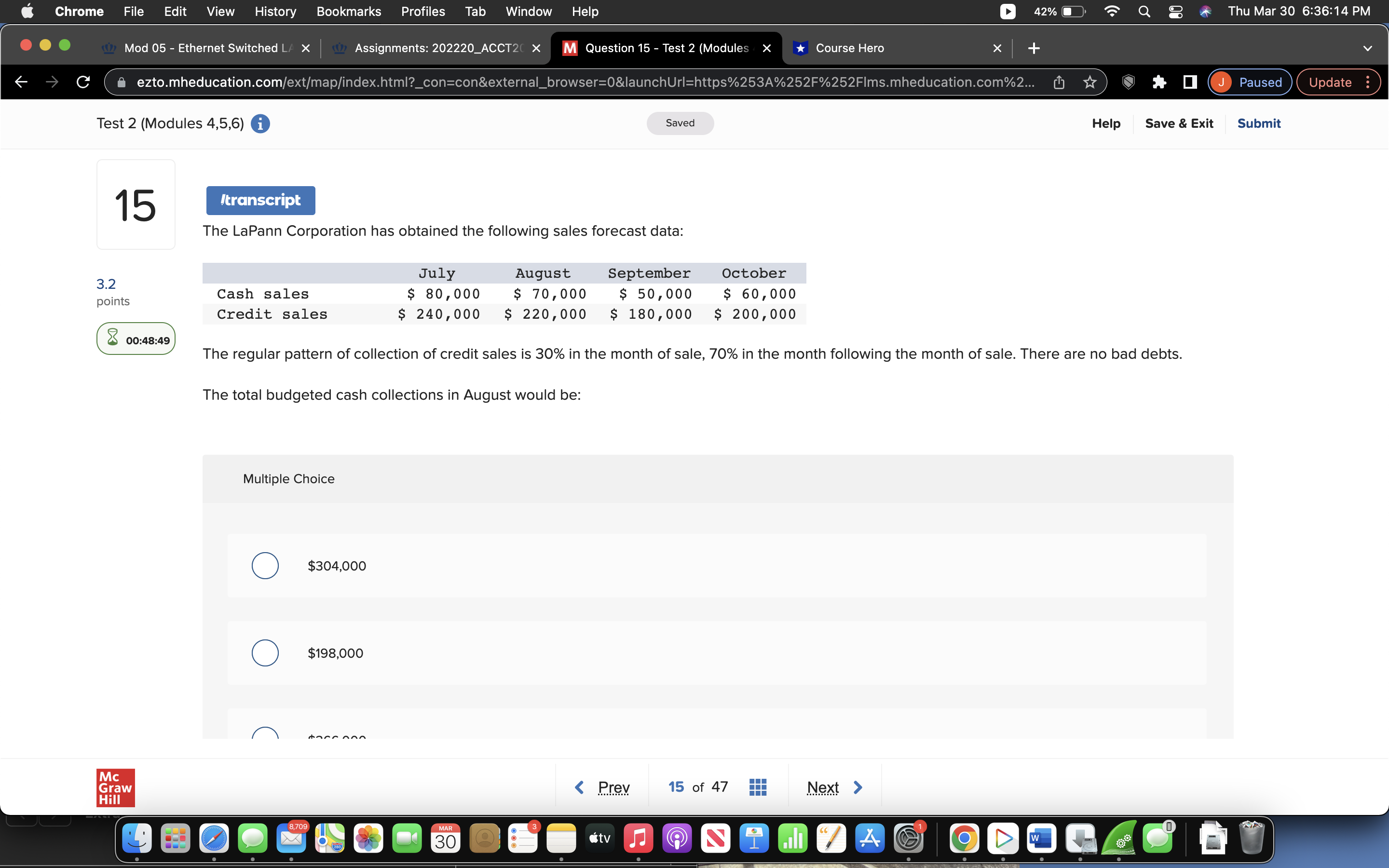  Chrome File Edit View History Bookmarks Profiles Tab Window Help 42%