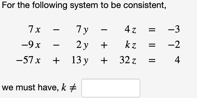  \f(1 point) Given the augmented matrix 1136 A= 433 3, 3