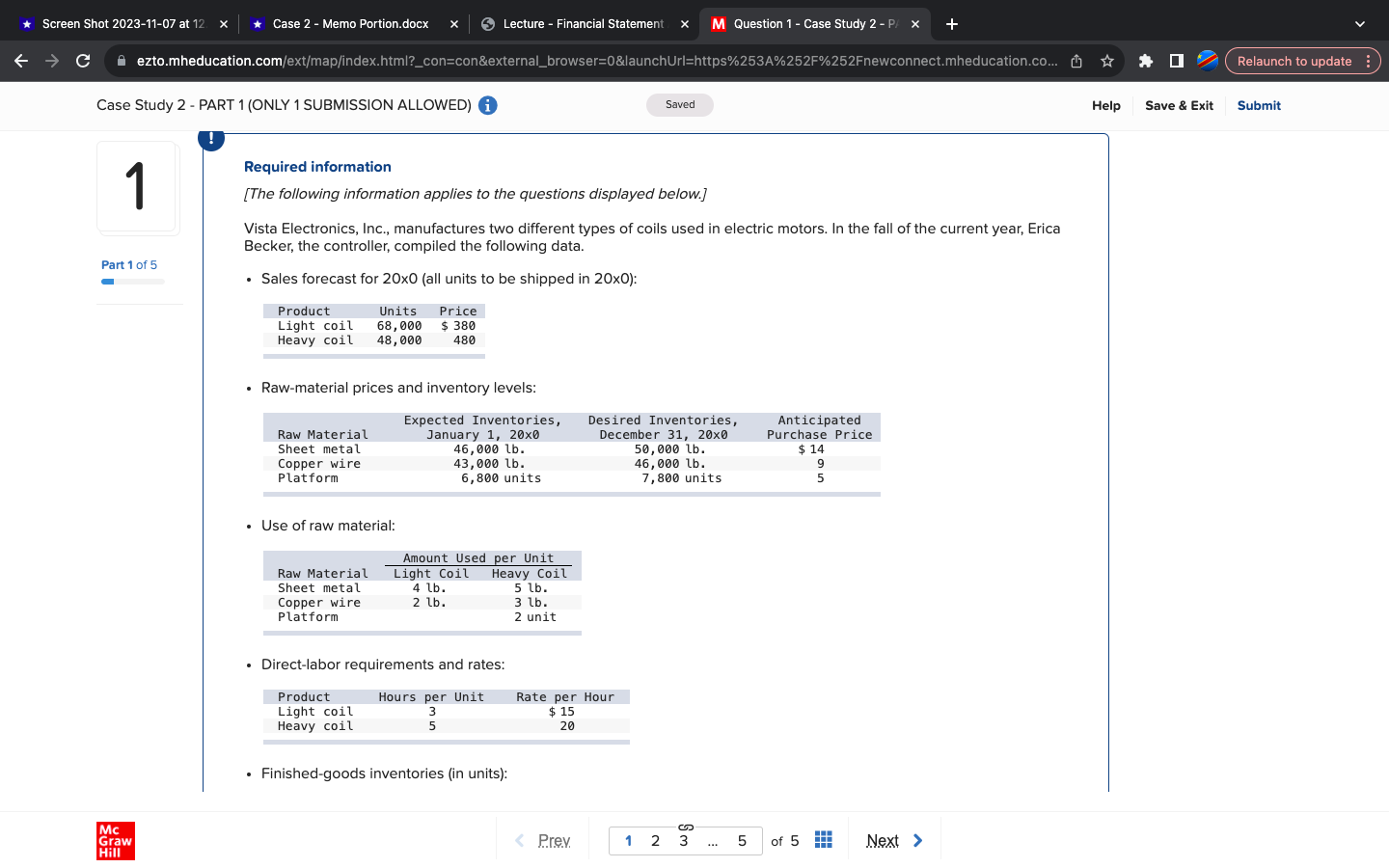  * Screen Shot 2023-11-07 at 12. x Case 2 - Memo