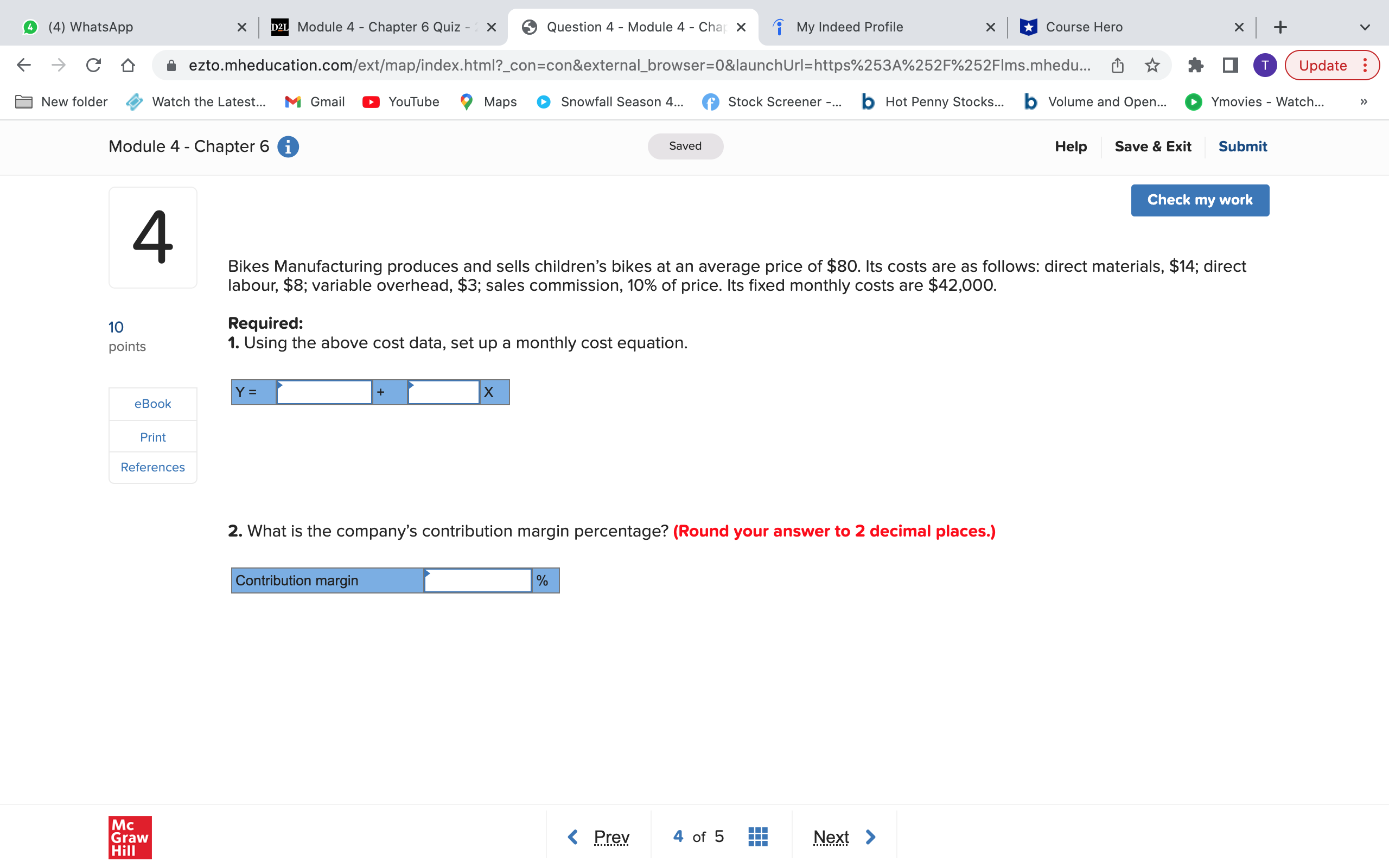  4 (4) WhatsApp X D2L Module 4 - Chapter 6 Quiz