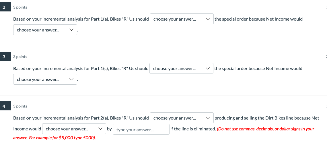 company in the short-term, and the other decision will impact the company